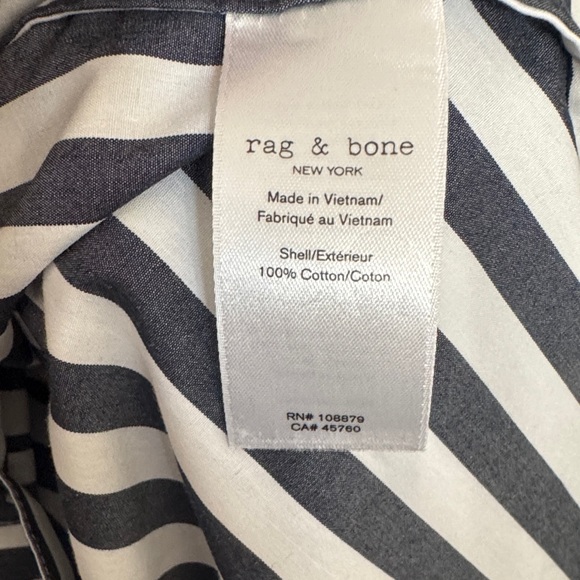 Rag & Bone Maxine Cotton Button Down Shirt - Picture 3 of 5